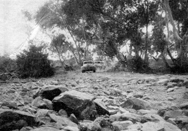 1954 Redex Peugeots On Rock Strewn Path